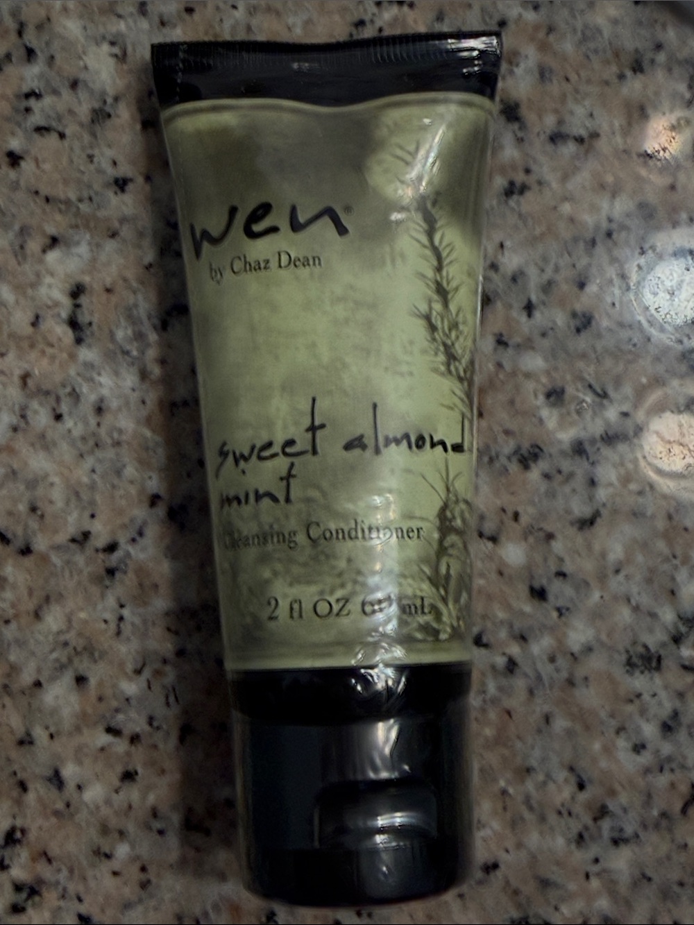 WEN Sweet Almond Mint Body Wash - Green and Black